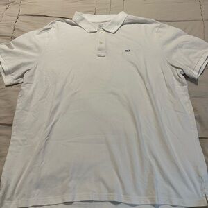 Vineyard Vines White Polo Shirt - Men's Classic Fit